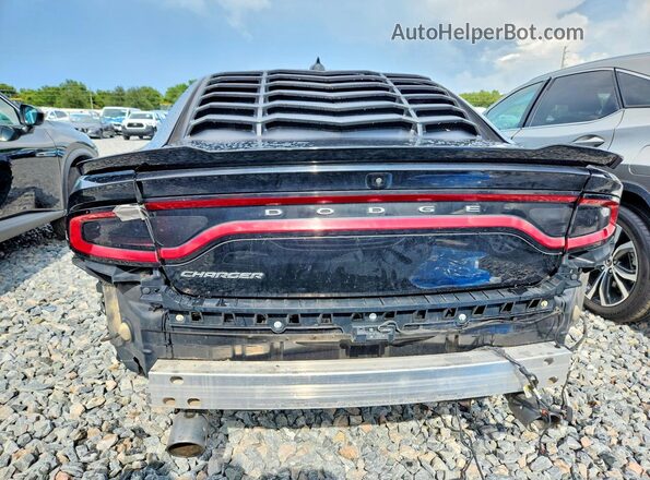 2C3CDXCT9MH584145 2021 DODGE CHARGER Black Հետևի տեսք