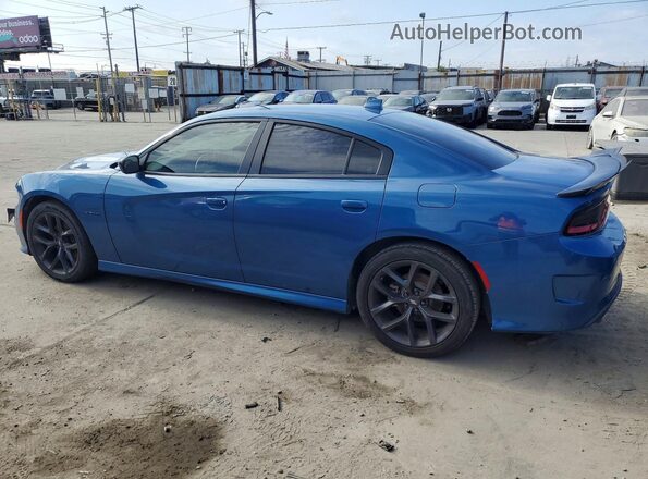 2C3CDXCT9MH629150 2021 DODGE CHARGER Blue Задня ліва чверть