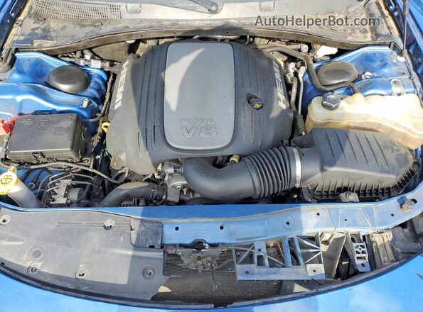 2C3CDXCT9MH629150 2021 DODGE CHARGER Blue Вид задньої частини салону