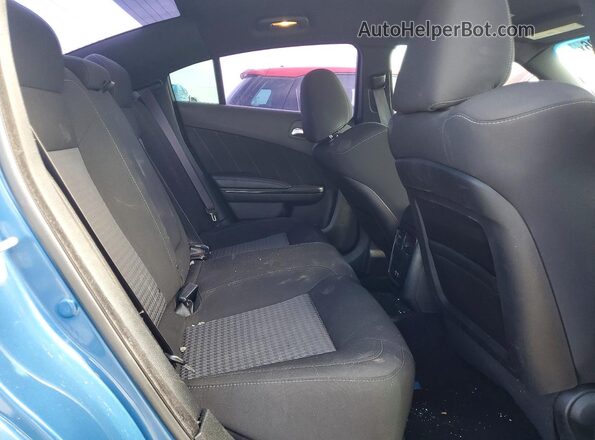 2C3CDXCT9MH629150 2021 DODGE CHARGER Blue Вид задніх сидінь
