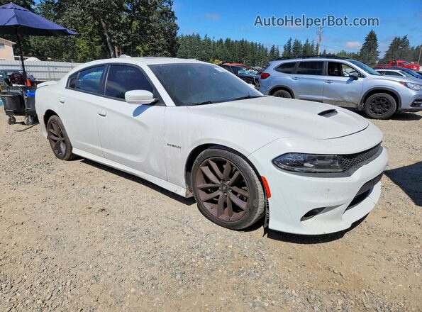 2C3CDXCT9MH660558 2021 DODGE CHARGER White წინა მარჯვენა