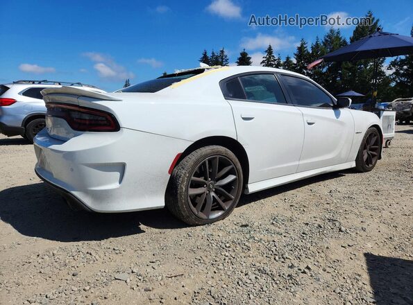 2C3CDXCT9MH660558 2021 DODGE CHARGER White უკანა მარჯვენა