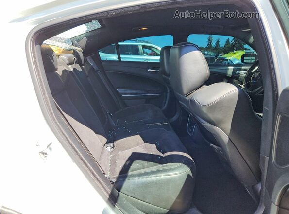 2C3CDXCT9MH660558 2021 DODGE CHARGER White უკანა სავარძლების ხედი