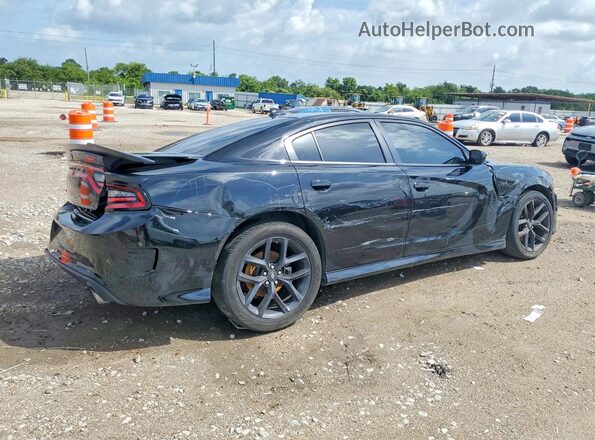 2C3CDXCT9NH220941 2022 DODGE CHARGER Black Задня права чверть