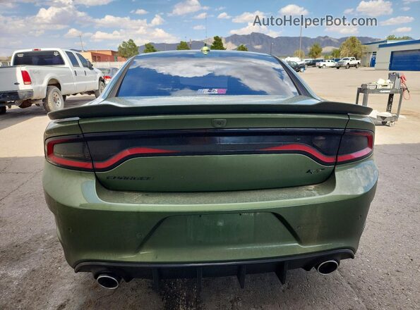 2C3CDXCT9PH648060 2023 DODGE CHARGER Green Rear view