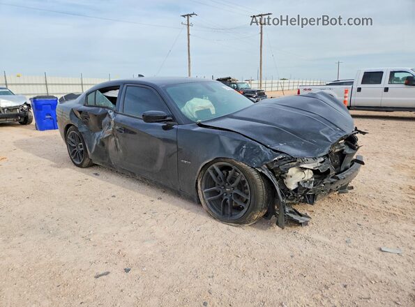 2C3CDXCTXGH186396 2016 DODGE CHARGER Black Առջևի աջ
