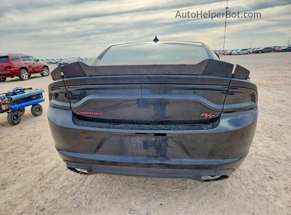 2C3CDXCTXGH186396 2016 DODGE CHARGER Black Հետևի տեսք