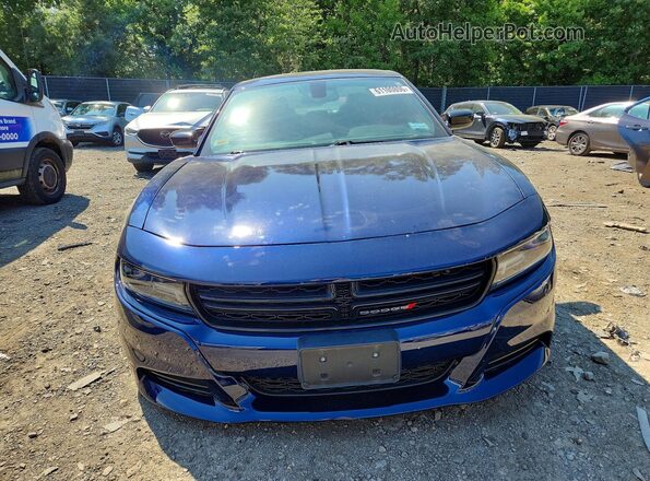 2C3CDXCTXGH237671 2016 DODGE CHARGER Blue წინა ხედი