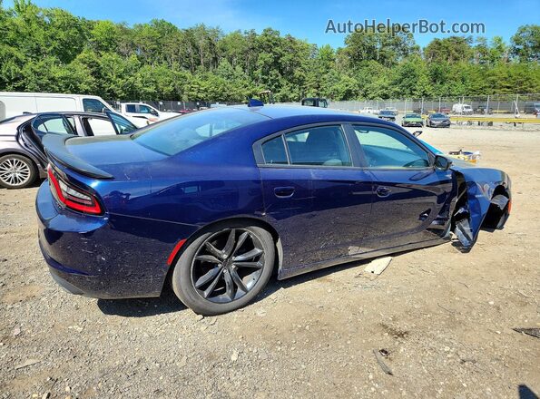 2C3CDXCTXGH237671 2016 DODGE CHARGER Blue უკანა მარჯვენა