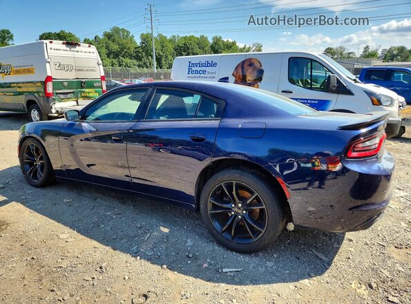 2C3CDXCTXGH237671 2016 DODGE CHARGER Blue უკანა მარცხენა