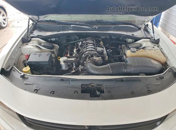 2C3CDXCTXGH247391 2016 DODGE CHARGER White Вид задньої частини салону