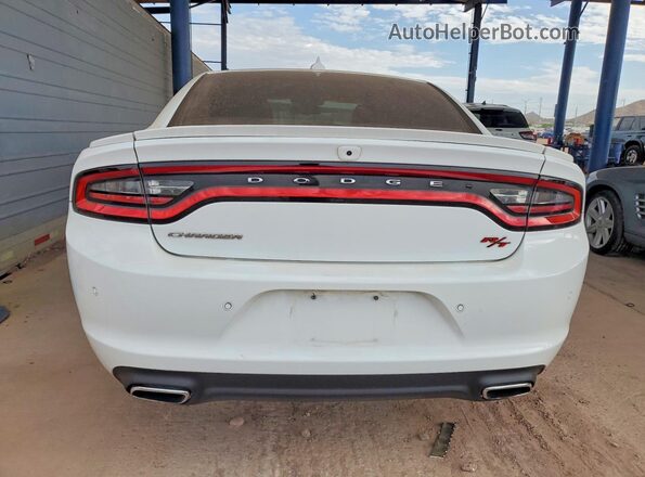 2C3CDXCTXGH247391 2016 DODGE CHARGER White Вид ззаду