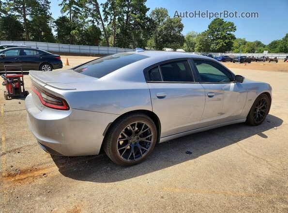 2C3CDXCTXHH551189 2017 DODGE CHARGER Серебряный Задняя правая четверть