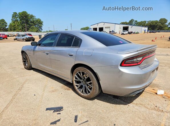 2C3CDXCTXHH551189 2017 DODGE CHARGER Серебряный Задняя левая четверть