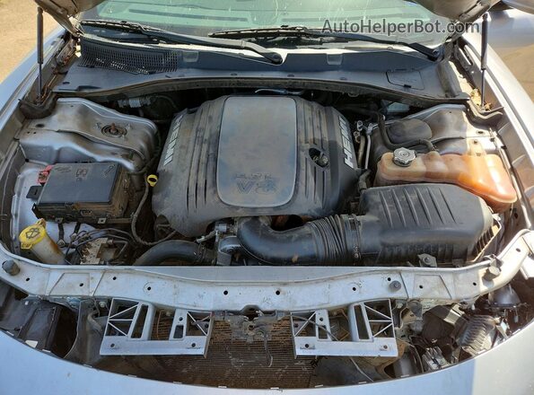 2C3CDXCTXHH551189 2017 DODGE CHARGER Серебряный Вид задней части салона
