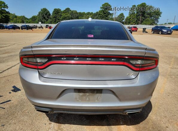 2C3CDXCTXHH551189 2017 DODGE CHARGER Серебряный Вид сзади