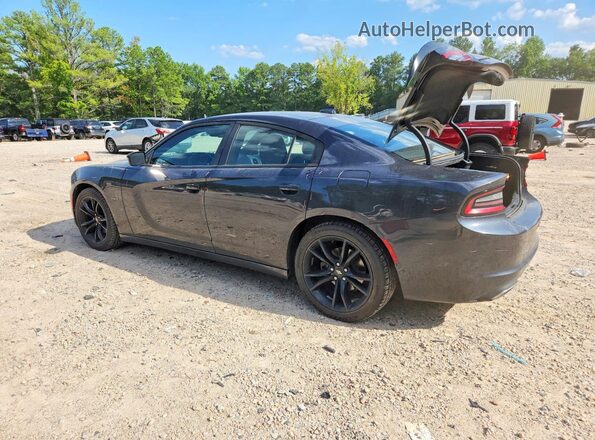 2C3CDXCTXHH572253 2017 DODGE CHARGER Gray Rear left