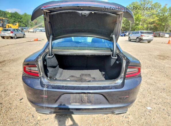 2C3CDXCTXHH572253 2017 DODGE CHARGER Gray Rear view