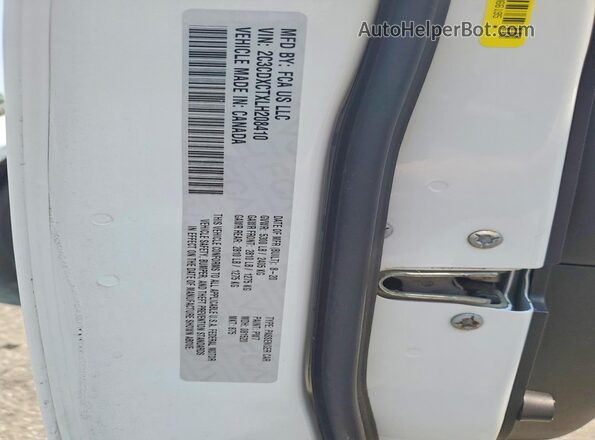 2C3CDXCTXLH208410 2020 DODGE CHARGER White Շարժիչի բաժամունքի տեսք