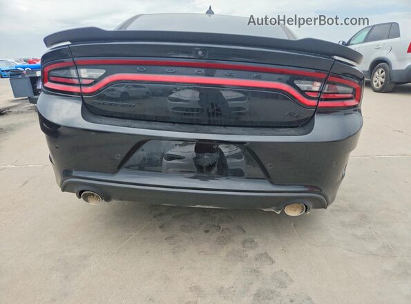 2C3CDXCTXPH613267 2023 DODGE CHARGER Black Widok z tyłu