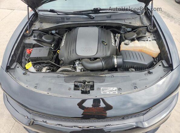 2C3CDXCTXPH613267 2023 DODGE CHARGER Black Widok wnętrza z tyłu