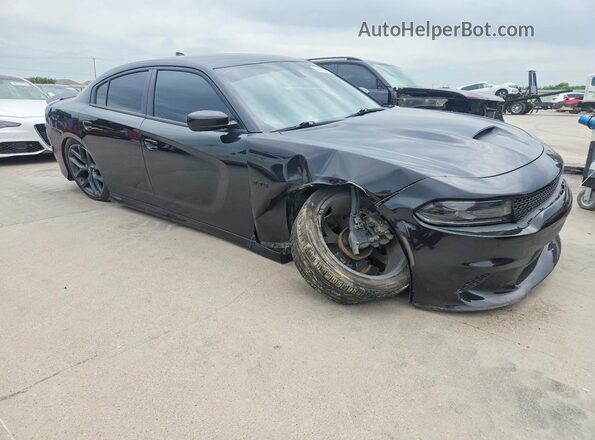 2C3CDXCTXPH613267 2023 DODGE CHARGER Black Przód prawy