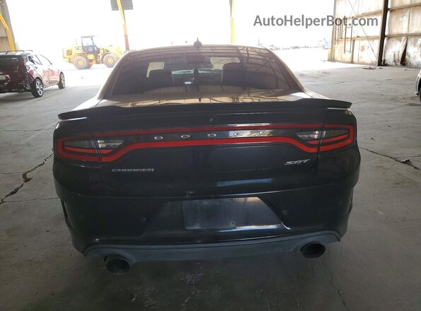 2C3CDXEJ0GH285773 2016 DODGE CHARGER Black უკანა ხედი
