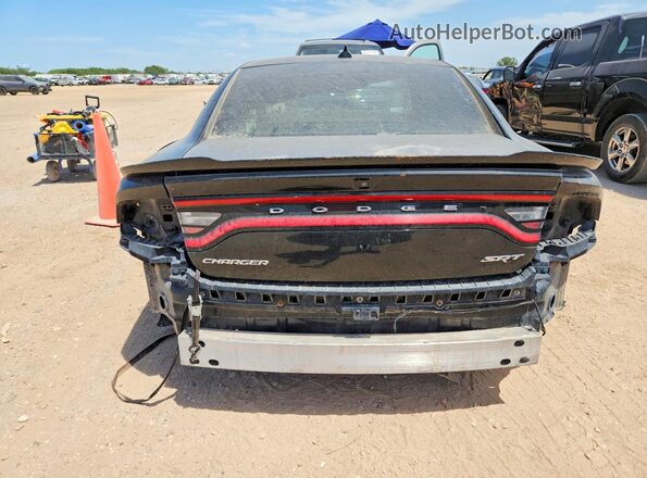 2C3CDXEJ1GH129791 2016 DODGE CHARGER Black Вид ззаду