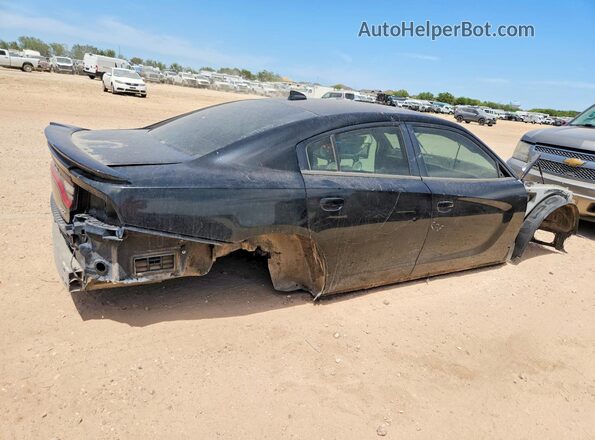 2C3CDXEJ1GH129791 2016 DODGE CHARGER Black Задня права чверть