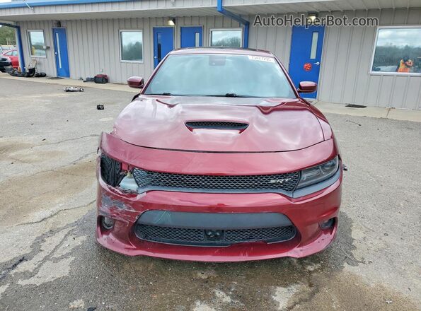 2C3CDXEJ1HH612098 2017 DODGE CHARGER Burgundy Вид спереду