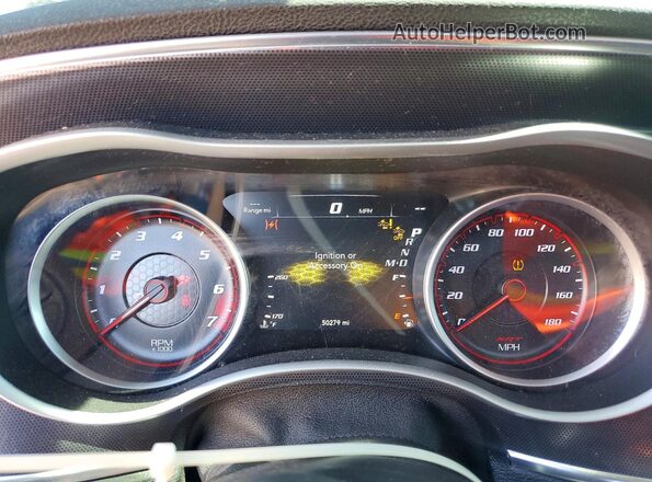 2C3CDXEJ1JH134528 2018 DODGE CHARGER Black Vista del cuadro de instrumentos
