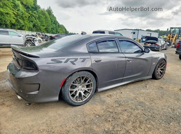 2C3CDXEJ2GH165926 2016 DODGE CHARGER Серый Задняя правая четверть