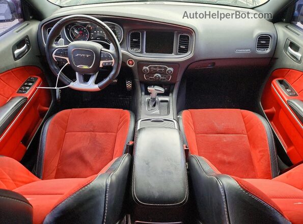 2C3CDXEJ2GH165926 2016 DODGE CHARGER Серый Вид панели приборов
