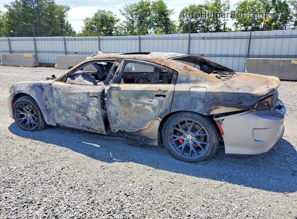 2C3CDXEJ3HH505022 2017 DODGE CHARGER Серебряный Задняя левая четверть