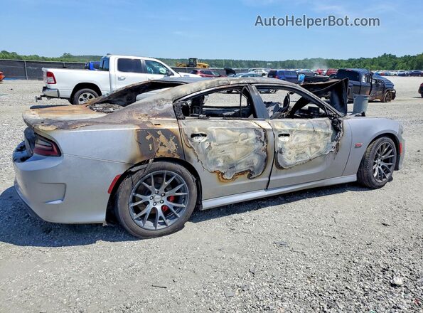 2C3CDXEJ3HH505022 2017 DODGE CHARGER Серебряный Задняя правая четверть
