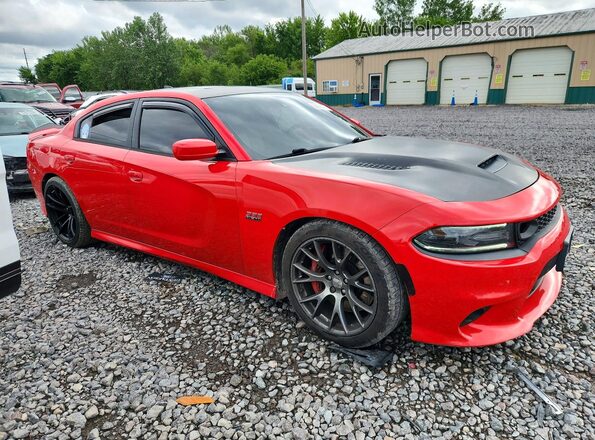 2C3CDXEJ4GH150831 2016 DODGE CHARGER Red წინა მარჯვენა