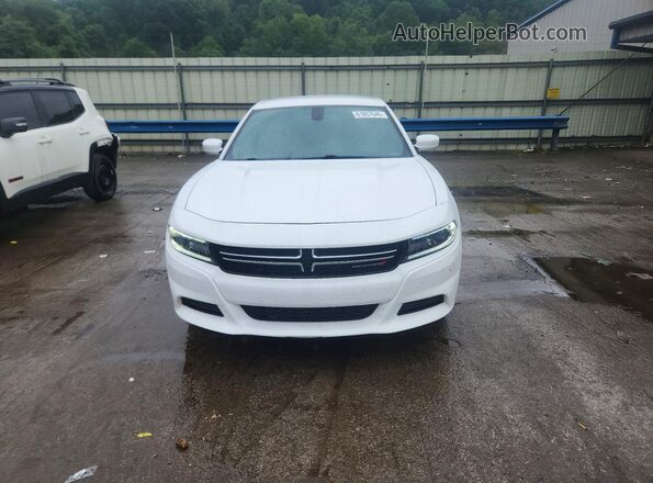 2C3CDXFG2GH116275 2016 DODGE CHARGER White Vista frontal