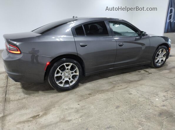 2C3CDXFGXHH596132 2017 DODGE CHARGER Gray 