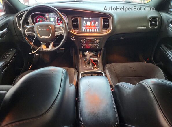 2C3CDXGJ0GH339716 2016 DODGE CHARGER Red წინა პანელის ხედი