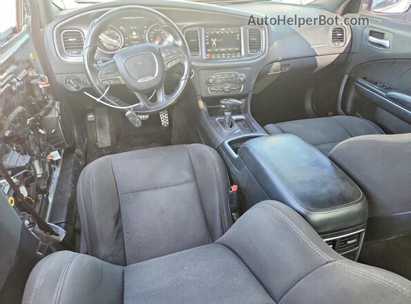 2C3CDXGJ0JH114252 2018 DODGE CHARGER White წინა პანელის ხედი