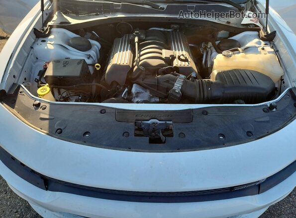 2C3CDXGJ0JH114252 2018 DODGE CHARGER White უკანა სალონის ხედი