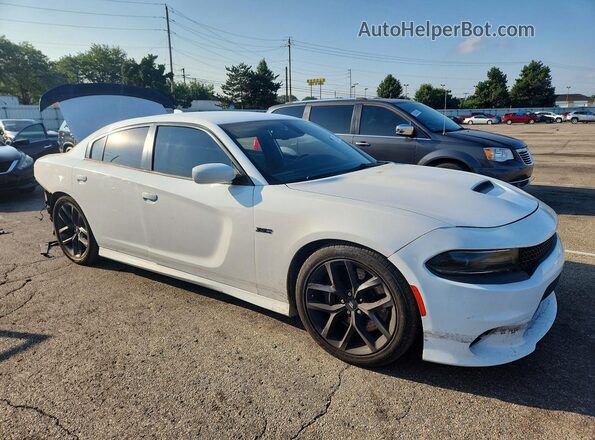 2C3CDXGJ0JH114252 2018 DODGE CHARGER White წინა მარჯვენა
