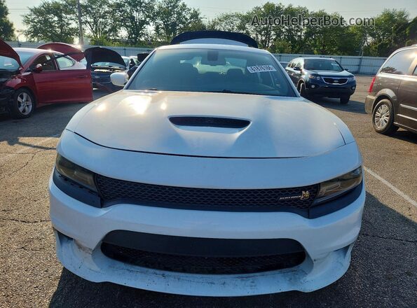 2C3CDXGJ0JH114252 2018 DODGE CHARGER White წინა ხედი