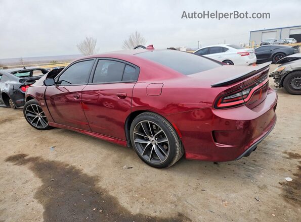 2C3CDXGJ0JH179991 2018 DODGE CHARGER Burgundy Rear left