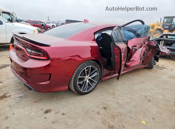 2C3CDXGJ0JH179991 2018 DODGE CHARGER Burgundy Rear right