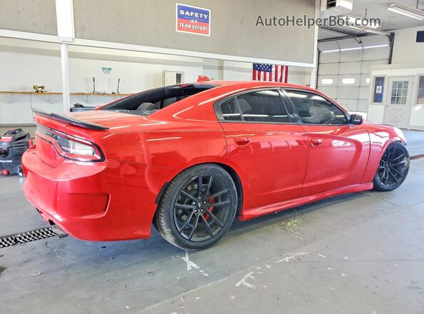 2C3CDXGJ0JH232172 2018 DODGE CHARGER Red Tył prawy