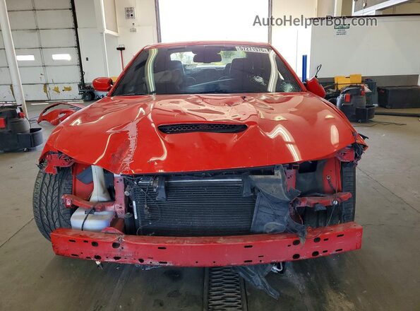 2C3CDXGJ0JH232172 2018 DODGE CHARGER Red Widok z przodu