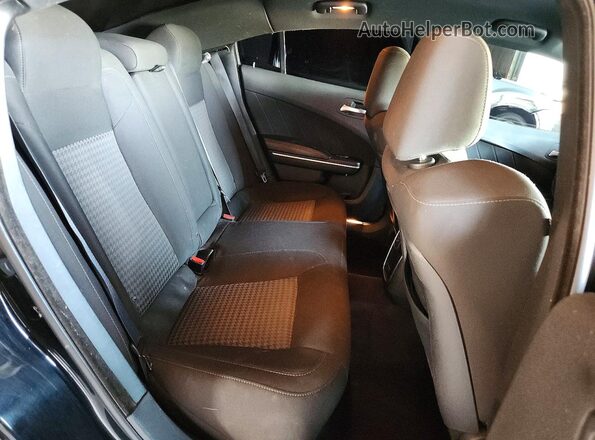 2C3CDXGJ0KH510408 2019 DODGE CHARGER Черный Вид задних сидений