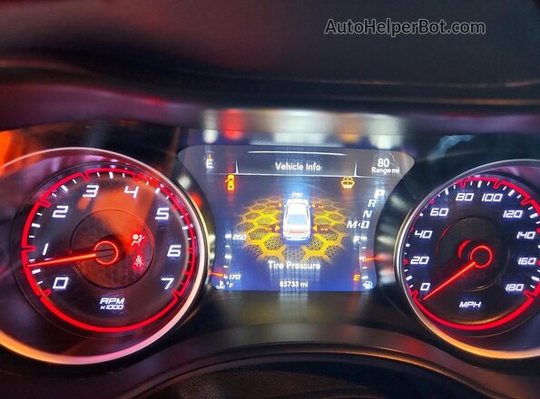 2C3CDXGJ0KH510408 2019 DODGE CHARGER Черный Вид щитка приборов
