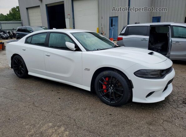2C3CDXGJ0LH184403 2020 DODGE CHARGER Белый Передняя правая четверть